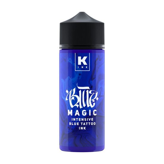 Краска Tattoo Ink - BLUE MAGIC 120 мл | intensive blue tattoo ink