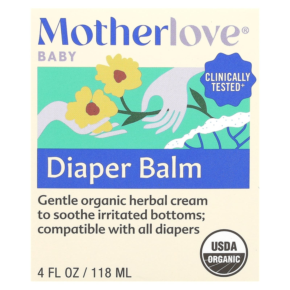 Motherlove, детский бальзам под подгузник, 118 мл (4 жидк. унции)