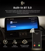 Магнитола для BMW X1 (F48) 2015-2017 NBT - Carmedia OL-3052-1 монитор 12.3" в стиле BMW на Android 11, CarPlay, 4G SIM-слот