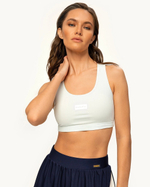 ОДЕЖДА ДЛЯ ТЕННИСА Женская, Топ RAQUETA INVISIBLE .