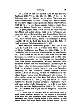 Die Attischen Nächte. Des Aulus Gellius, Volume 1 | Fritz Weiss