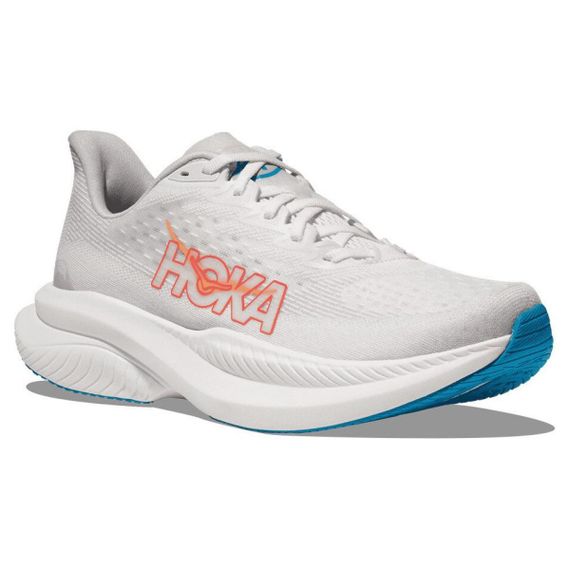 Hoka One One Running Shoe 'Gray White'