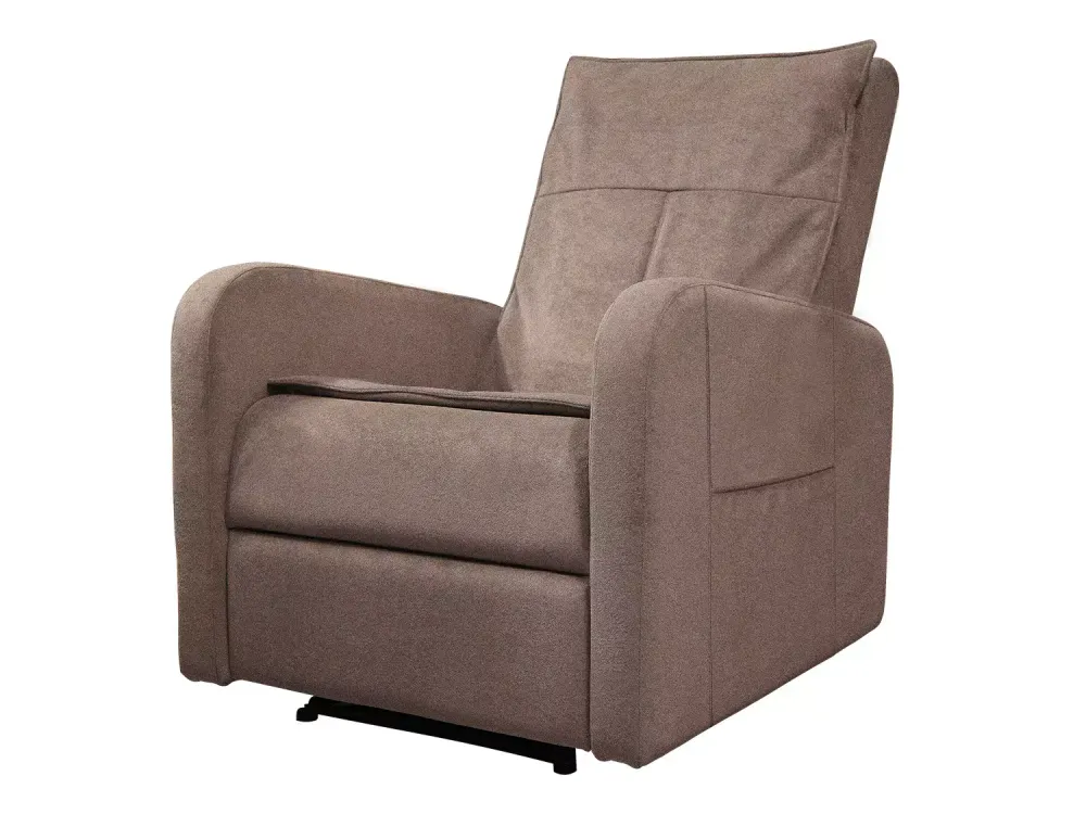 Массажное кресло реклайнер с механическим приводом FUJIMO COMFORT CHAIR F3005 FMF Грейси, Терра, Ваниль