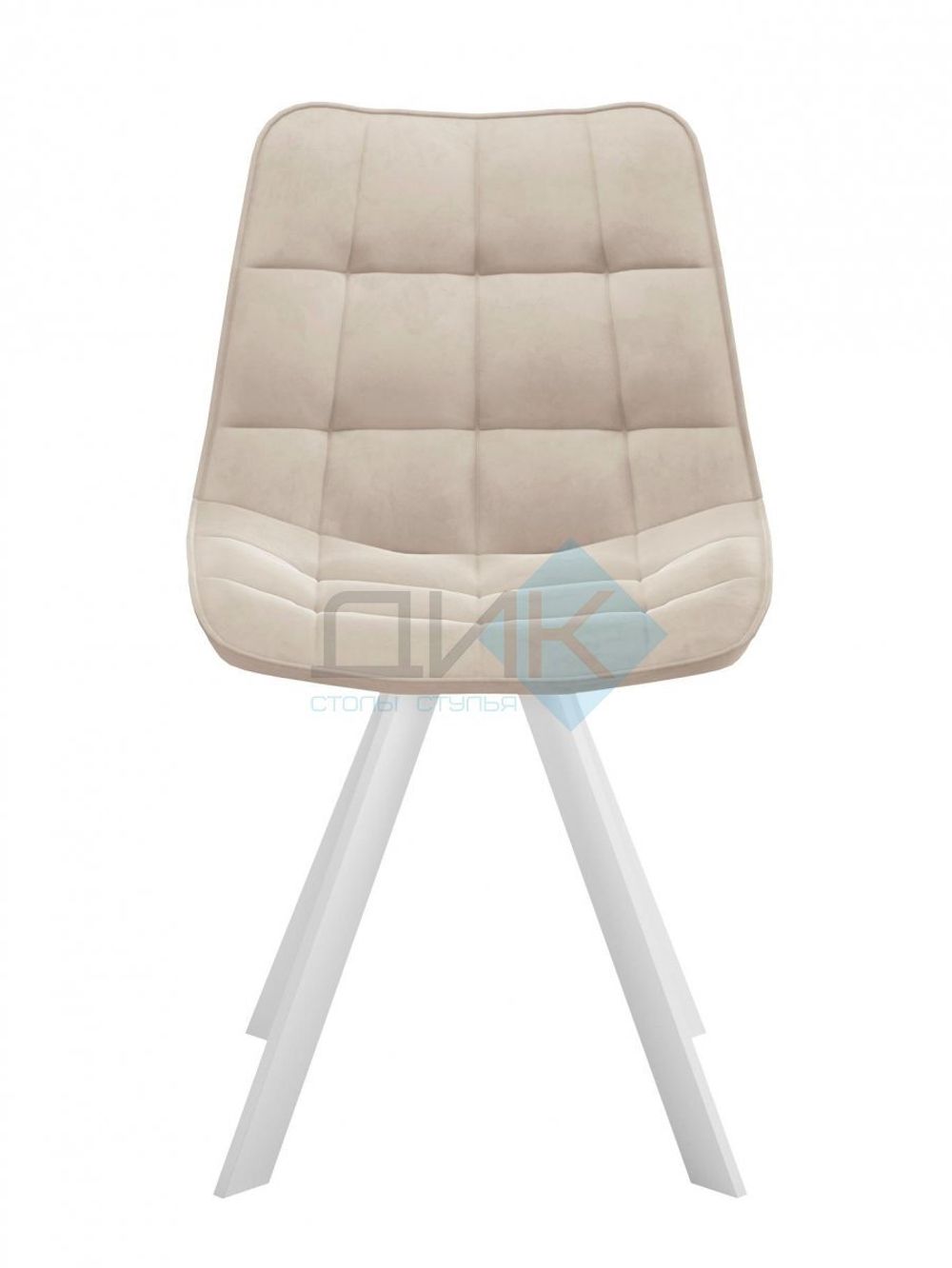 Стул DikLine 229 поворотный опоры белые