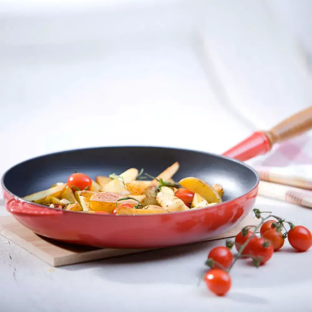 Чугунная сковорода Le Creuset, Оранжевая - 7