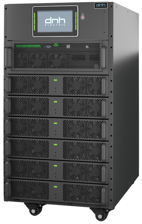 Силовой шкаф модульного ИБП DNH DRM06010, 60 кВА/60 кВт, 3:3ф, Rack Tower, 6 силовых модулей 10 кВА
