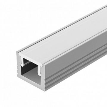 Алюминиевый анодированный микропрофиль для светодиодных лент и линеек 2м 059124 серебристый SL-MINI-8-H6-2000 ANOD Arlight