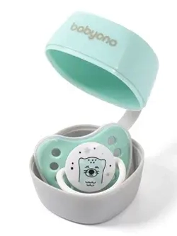 Контейнер для пустышки с держателем и соски NATURAL NURSING