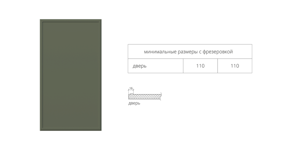 Фасад МДФ в плёнке ПВХ рис. 39