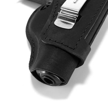 Кобура поясная ПМ клипса, кожа Наполи