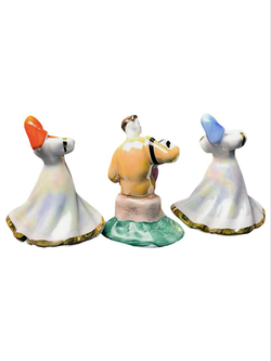 Фарфоровые статуэтки "Русский перепляс" Дулево