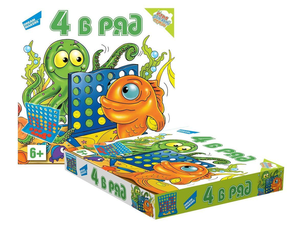 Настольная игра "4 в ряд"