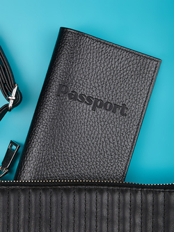 Обложка на паспорт кожаная