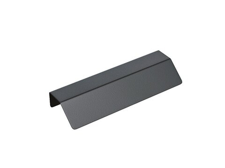 Ручка торцевая мебельная СТ-1, Матовый черный