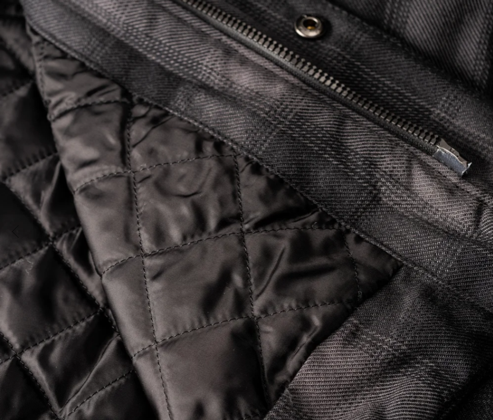 Fallblock Flannel Jacket / Черно-серый