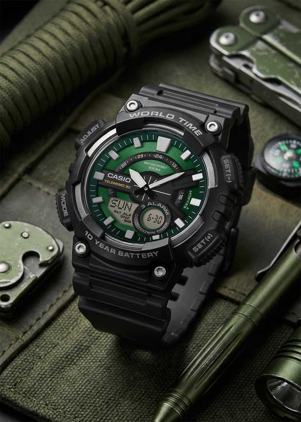 Часы Casio AEQ-110W-3A2