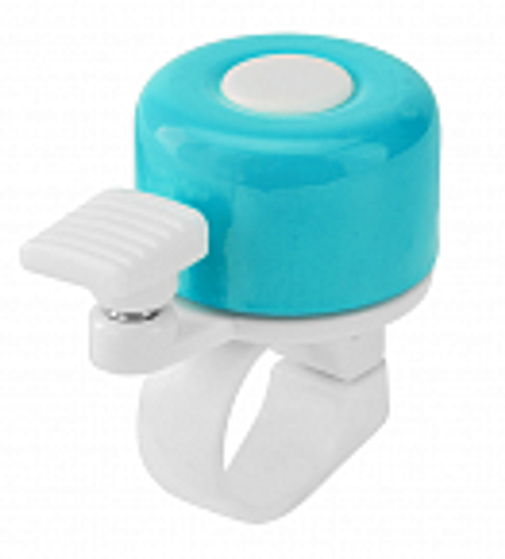 Звонок 11P-02 сталь/пластик, бело-голубой