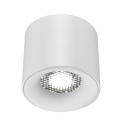ST761.533.10 Светильник потолочный белый LED 1*10W 3000K 450Lm Ra 36° IP20 D80xH70 170-240VV