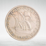 Portugal, 5 Escudos, 1966, VF