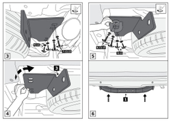 Фаркоп с элект. Smart, для Toyota Land Cruiser Prado 120, 150 (кроме Black Onyx) 2009-2020, 2020-н.в., с нерж. накладкой, F.5714.002, Berg (паспорт, сертификат)