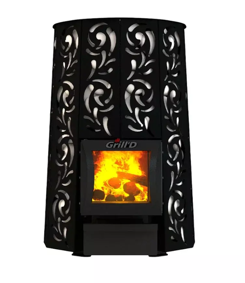 Дровяная банная печь Grill&#39;D Violet Long