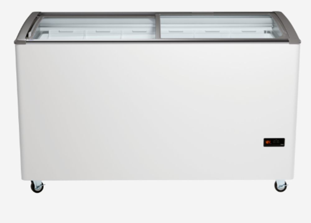 Морозильный ларь Haier SD-516 с изогнутым стеклом