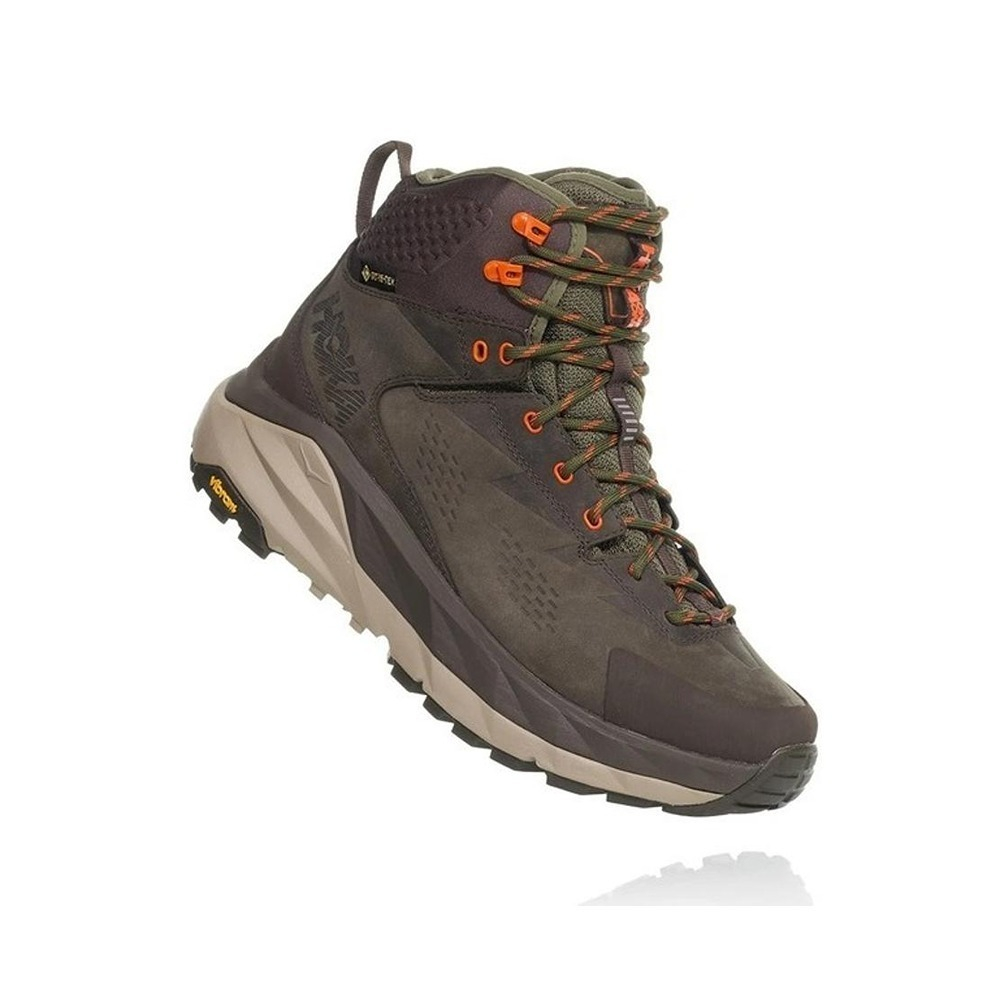 Ботинки мужские HOKA M KAHA GTX Black Olive / Green