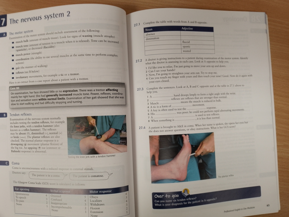 Professional English in Use Medicine Book with answers