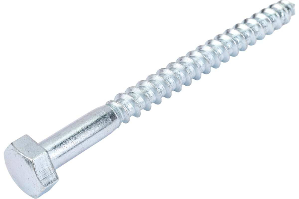 БОЛТ САНТЕХНИЧЕСКИЙ СТРОЙБАТ ОЦИНК DIN 571 10Х120 10ШТ