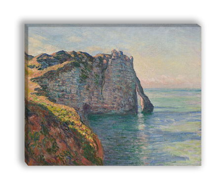 "Утес и Порт д'Аваль", Моне, Клод, картина (репродукция)