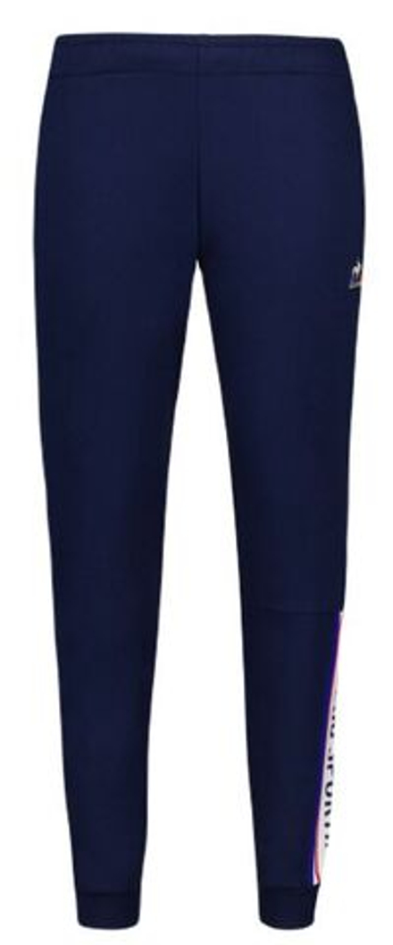 Детские теннисные брюки Le Coq Sportif TRI Pant Slim N°1 SS23 - bleu nuit