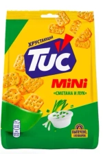 Крекер TUC Снек Мини со вкусом сметаны и лука (Россия) 110г