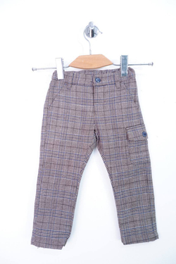 Брюки Brums в клетку стильные, на 1,5/2 года