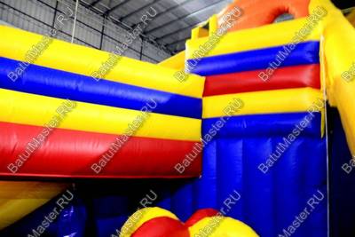 Коммерческий надувной батут "Большой цирк" 20.5*9.6*8 м