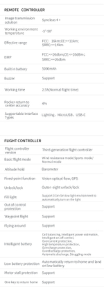 Квадрокоптер Hubsan Blackhawk 3 с 3-осевой подвес, 4K, встроенным модулем 4G, с передачей изображения на расстояние 10 км , 2 усиленные батареии на 5000MAH