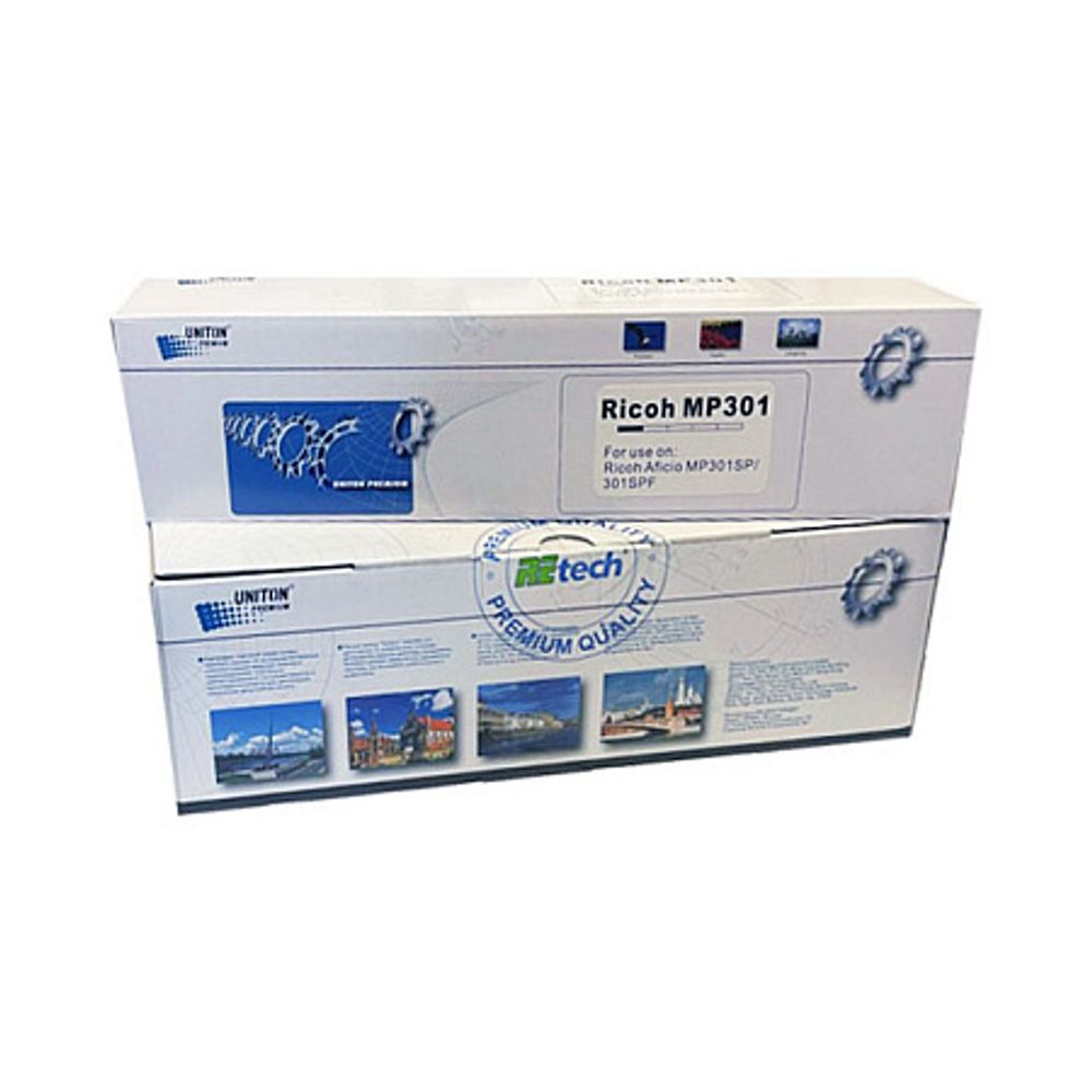 Тонер-картридж UNITON, аналог RICOH type MP301E для Aficio MP 301SP/SPF (8K) Premium