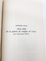 "La France ouvriere Tome 1: Des origines a 1920 (Открытая Франция Том 1: от истоков до 1920 года)".