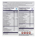 KAL, Мультивитамины для женщин, для приема утром и вечером, 2 пакетика, 60 таблеток в каждом