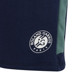 Детские теннисные шорты Roland Garros Kids Stripes Sweat - navy
