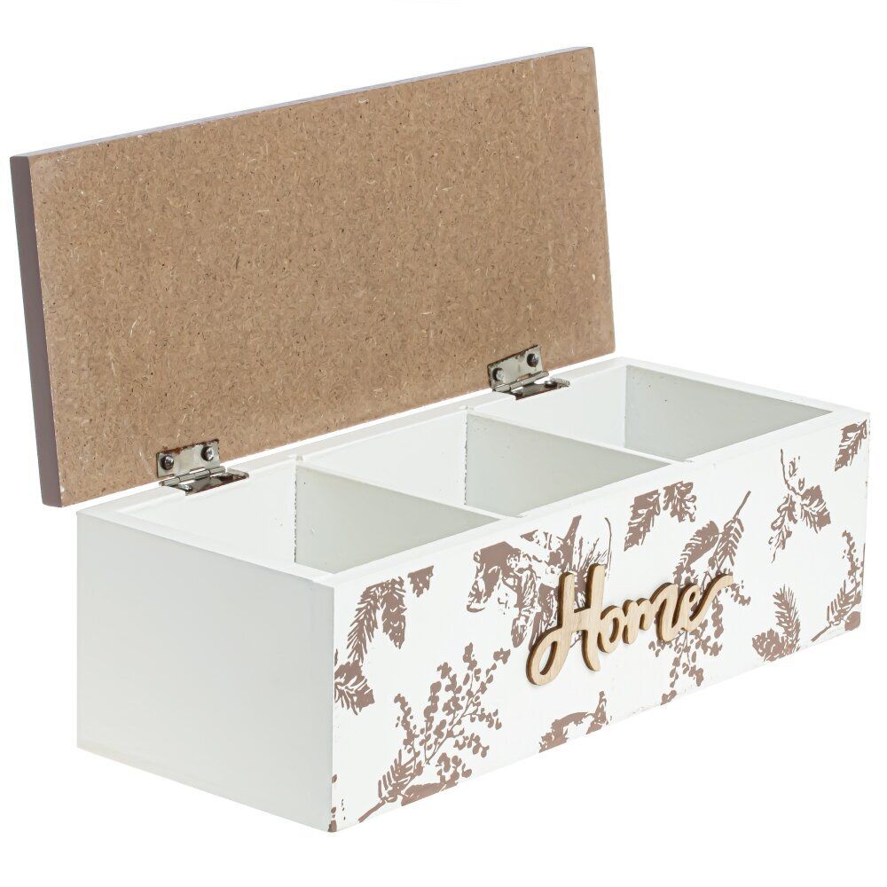 GAEM Шкатулка для чайных пакетиков, L24 W9,5 H7,5 см