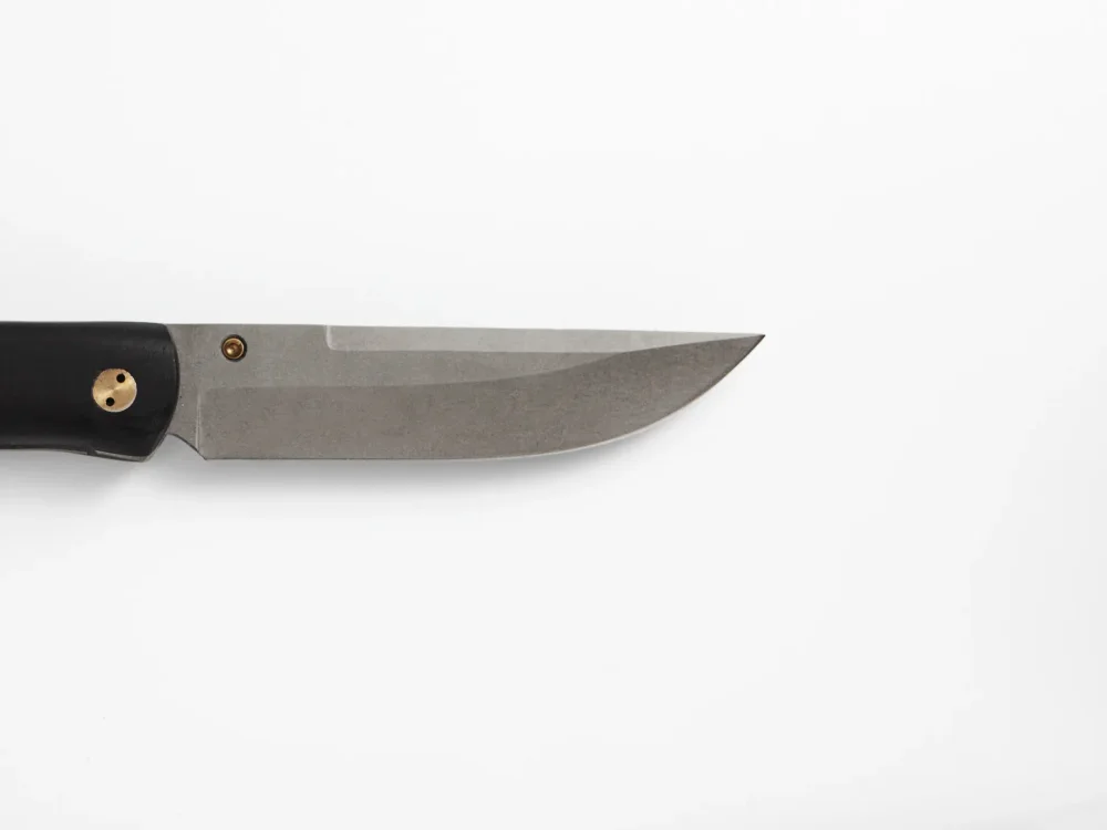 Складной нож "Гриф", сталь Х12МФ, рукоять черный мореный граб