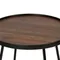 Кофейный стол Calipa Ø60х55 см, шпон ореха