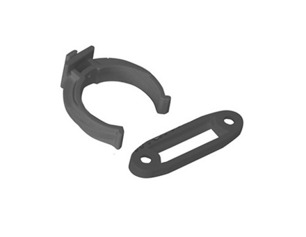 Клипса универсальная черная (для кух.опоры под саморез)