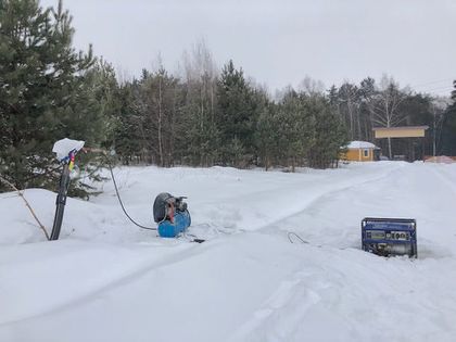 Проведена опрессовка второй очереди сети газоснабжения