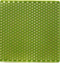 Восковые ретенции решетка с отверстиями 2,0 7х7см