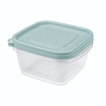 Комплект контейнеров "арт-декор" 1л (светло-голубой)