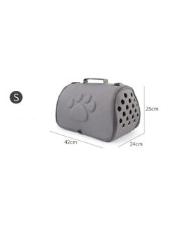 Складная сумка переноска для кошек и собак, размер S (42*24*25см)