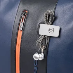 Рюкзак мужской Piquadro Urban из натуральной кожи (CA4818UB00/BLGR) 4