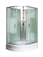 Душевая кабина МОНОМАХ 100/70/24 МЗ R 1000х700х2060 10000005808 б/крыши асимметричная