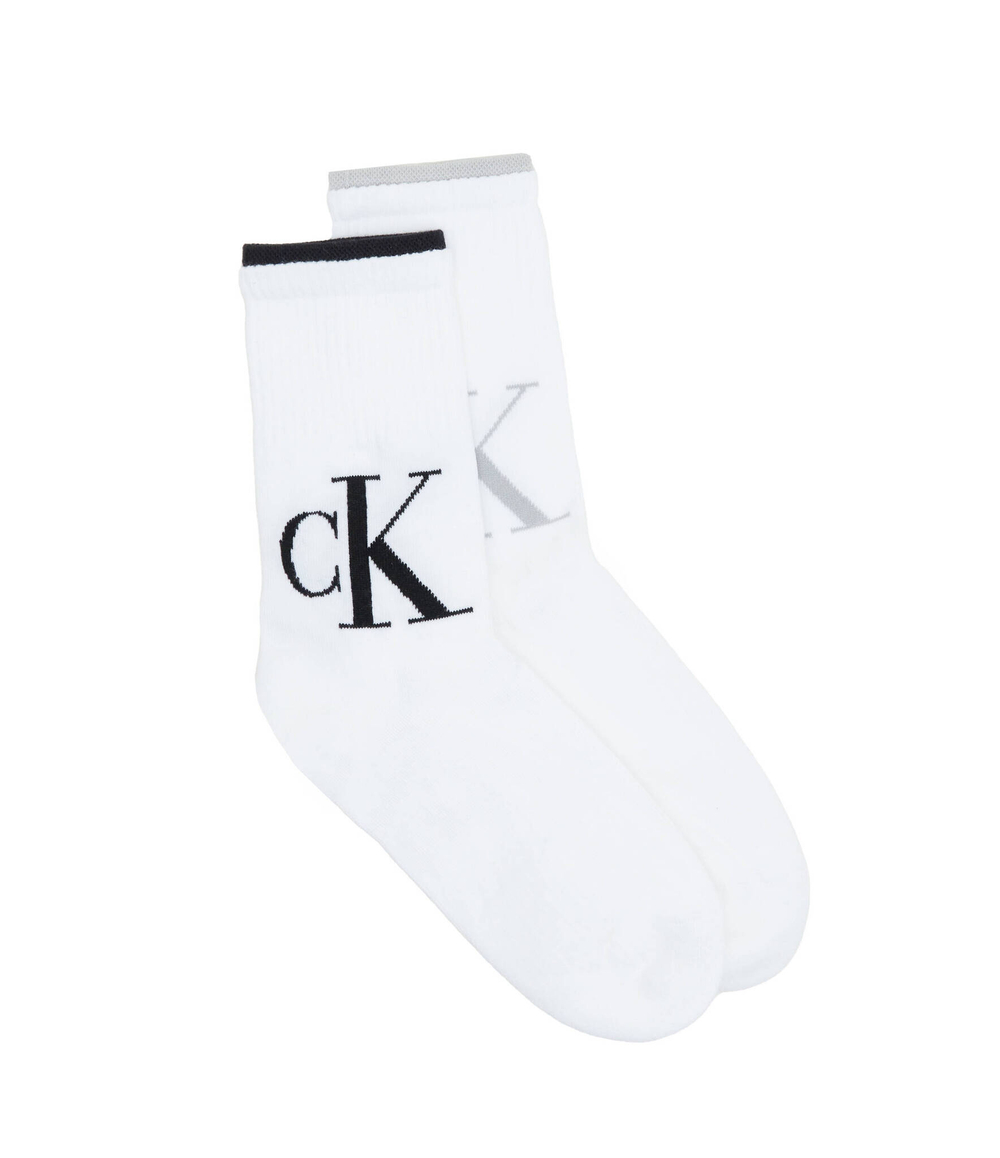Носки 2 пары CALVIN KLEIN JEANS - белый(701226663)